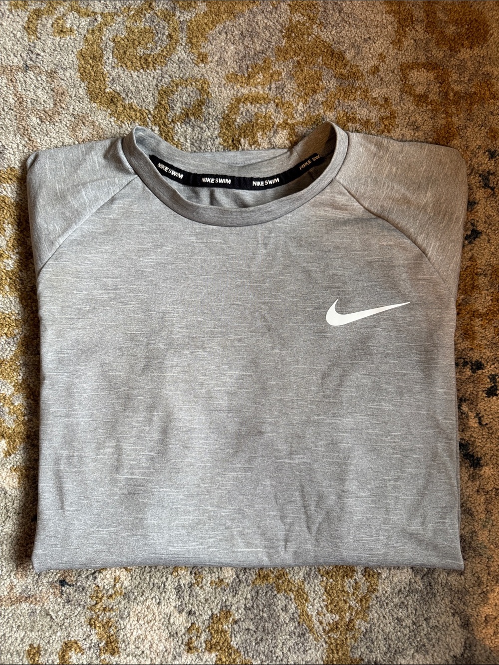 Men's Nike Dri-FIT UPF 40+ Hydroguard Short Sleeve Swim Tee